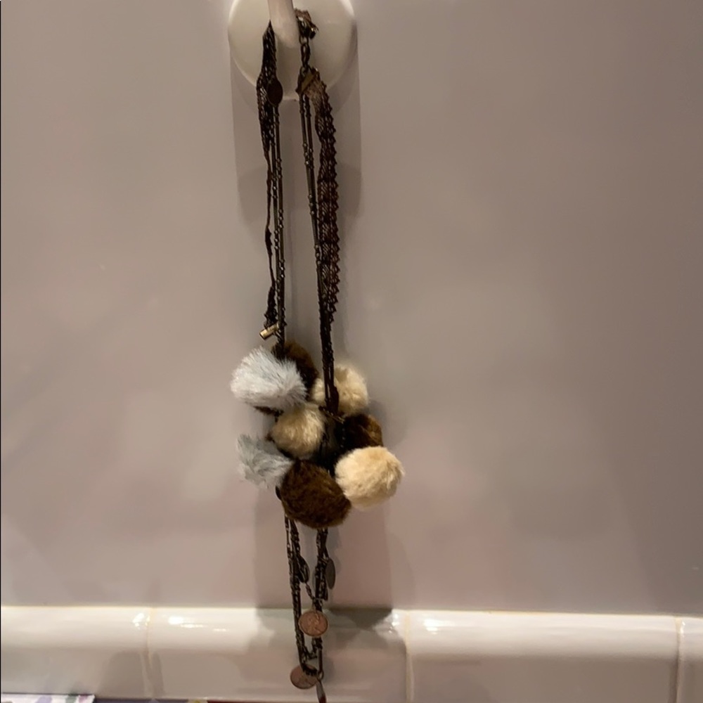 CS Pom Pom necklace
